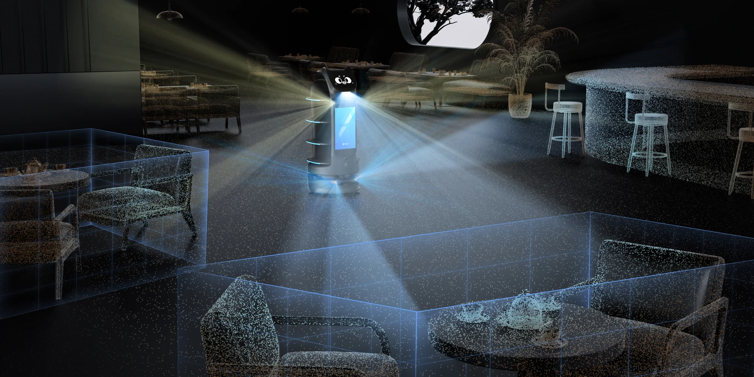 BellaBot Pro feature